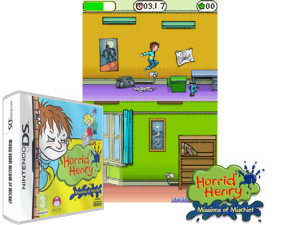 Horrid Henry - Missions of Mischief (Europe) (En,Fr,De,Es,It) [b] Cover